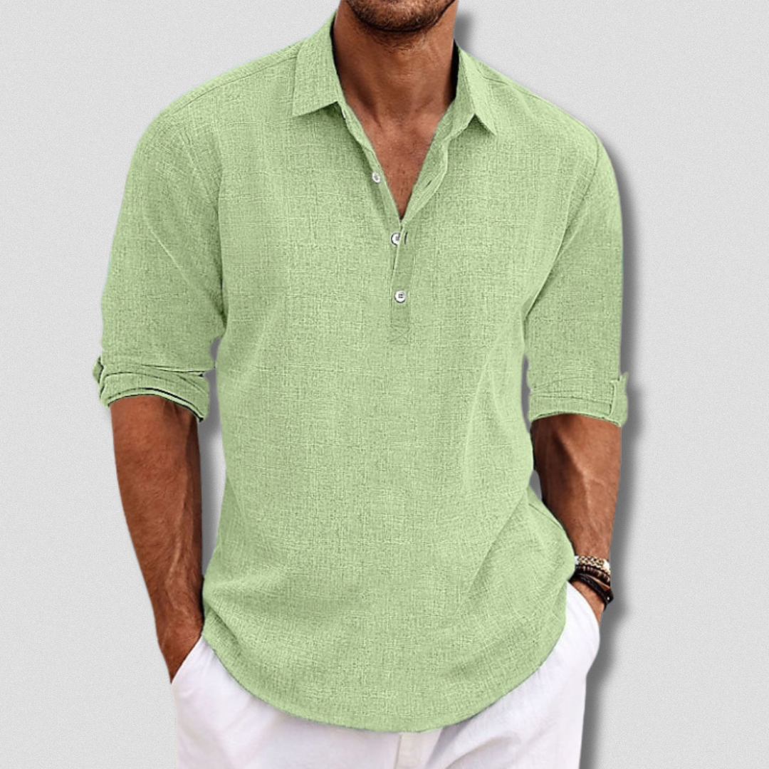 Venceslao™ | Camicia leggera premium da uomo