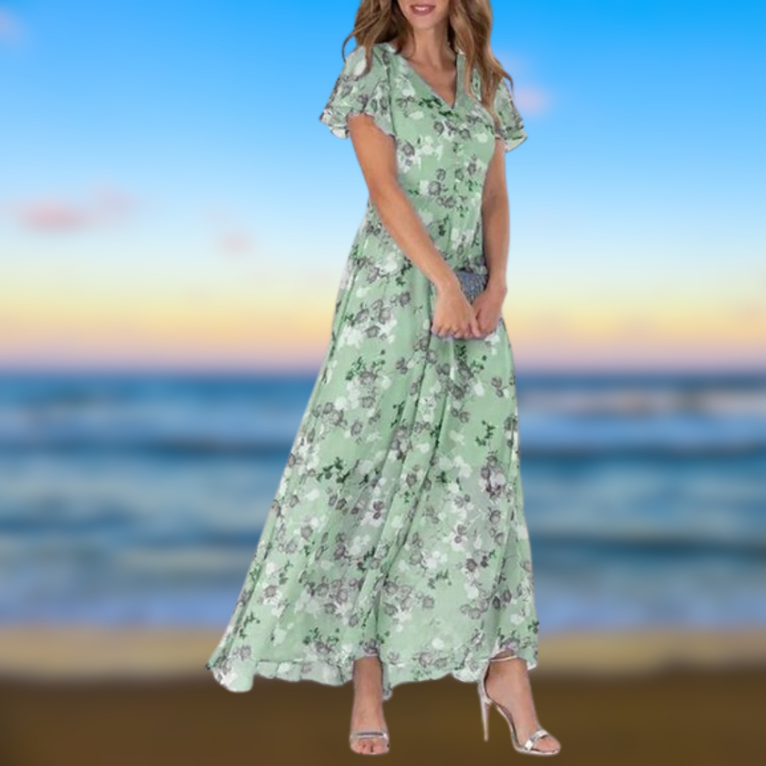 Alice™ | Abito elegante pattern floreale