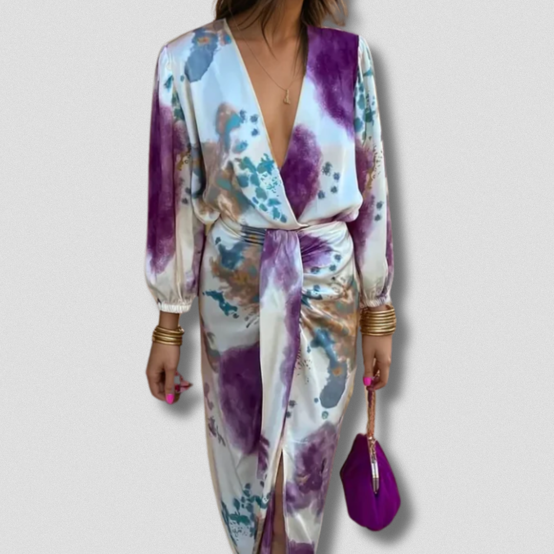 Lavinia™ | Abito elegante premium fantasia casual