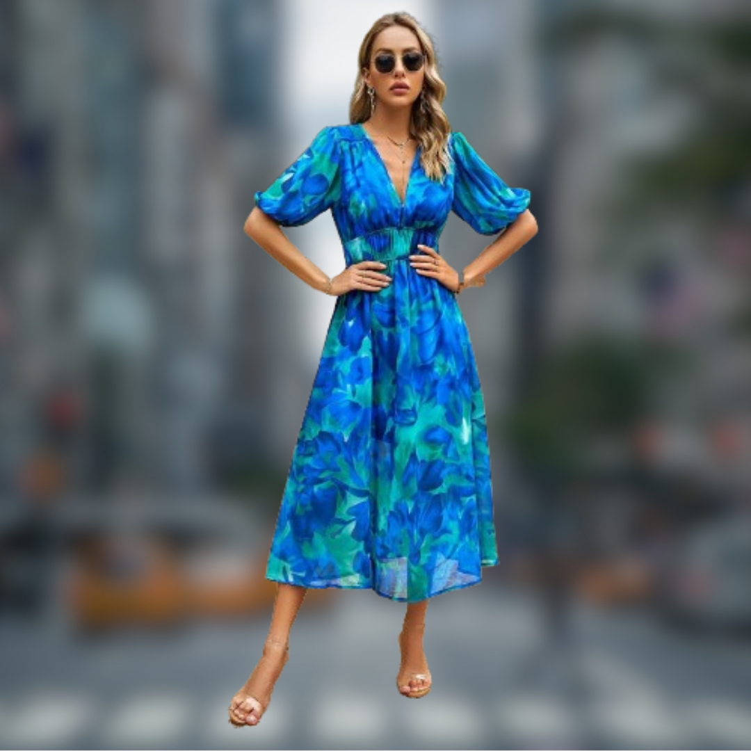 Camilla™ | Abito da sera con scollo a V