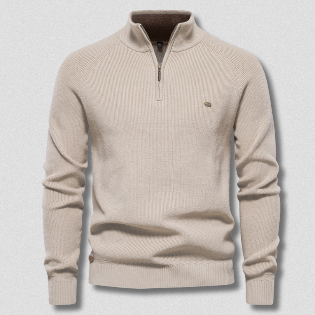 Galileo™ | Pullover artigianale minimal da uomo