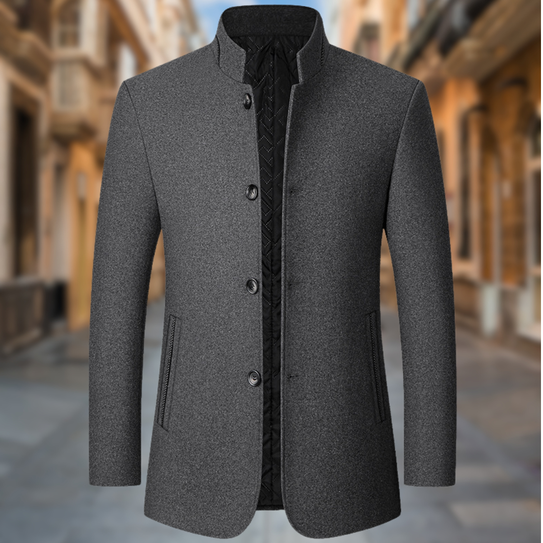 Leandro™ | Cappotto caldo ed elegante da uomo