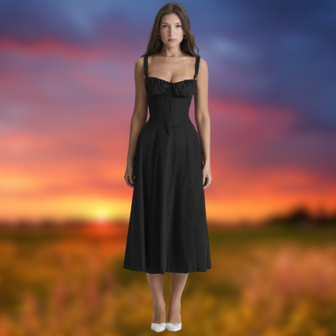 Carmen™ | Abito elegante da sera con spalline