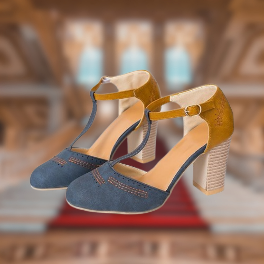 Grace™ | Tacco chiuso in stile retrò