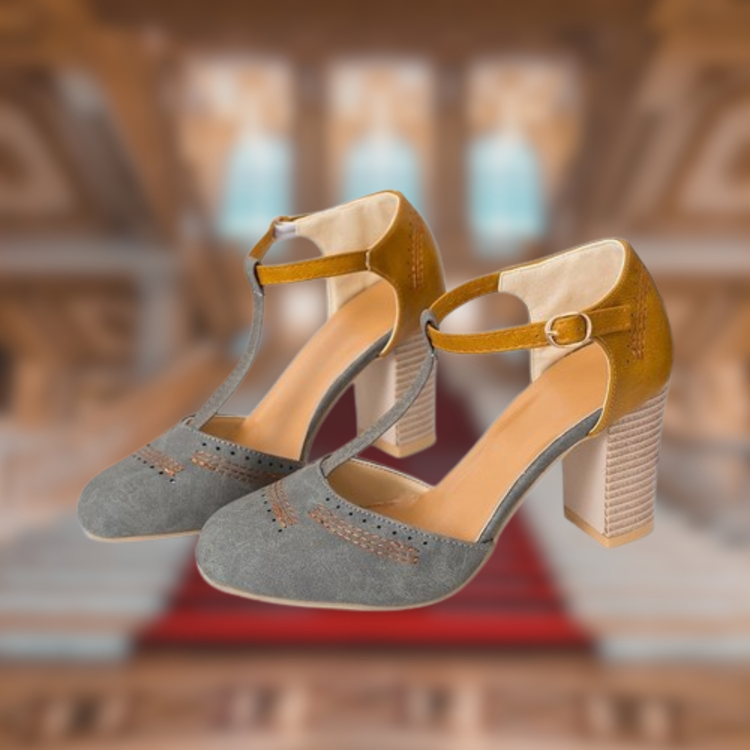 Grace™ | Tacco chiuso in stile retrò