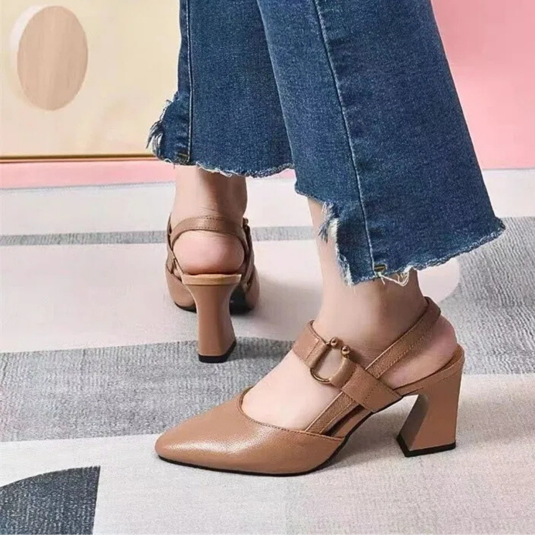 Marilena™ | Tacco piatto formale ed elegante