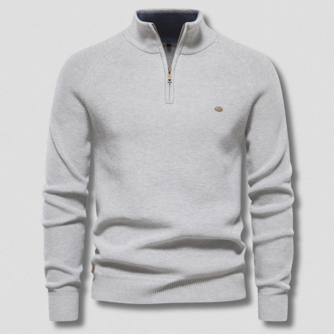 Galileo™ | Pullover artigianale minimal da uomo