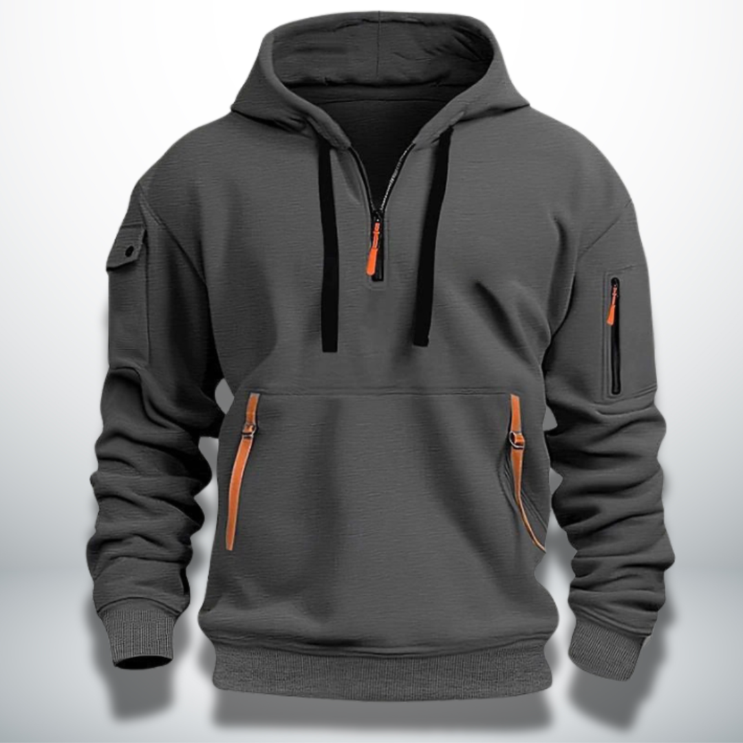 Roman™ | Felpa casual con cappuccio da uomo