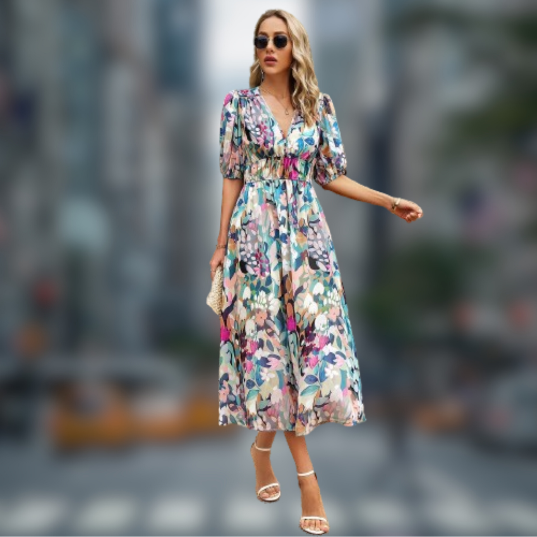 Camilla™ | Abito da sera con scollo a V
