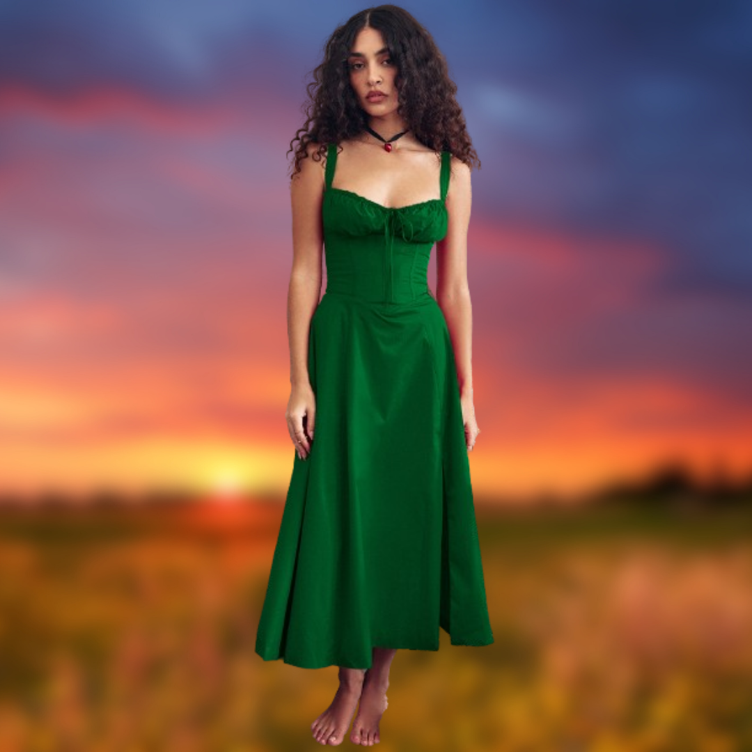 Carmen™ | Abito elegante da sera con spalline