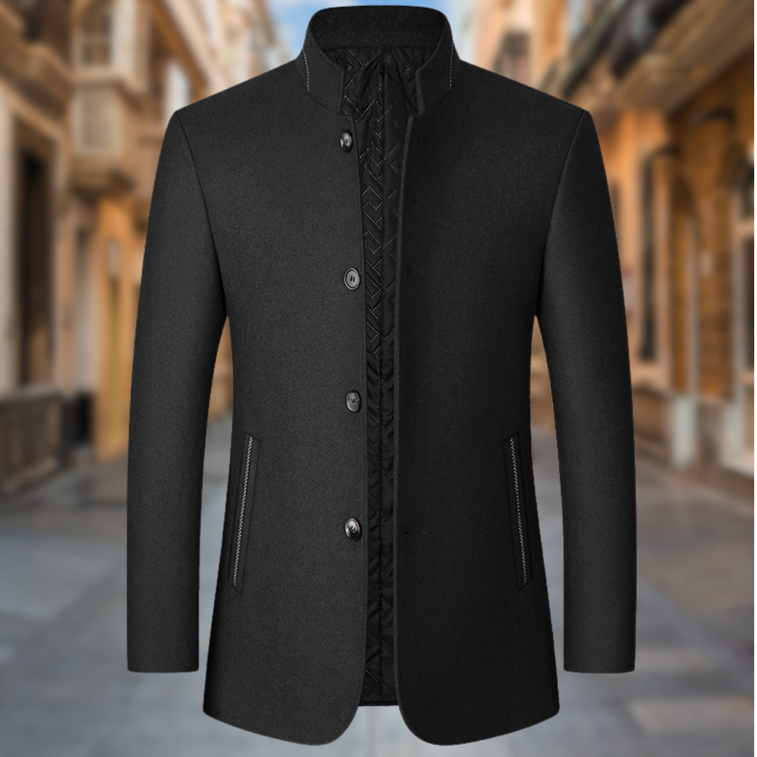 Leandro™ | Cappotto caldo ed elegante da uomo
