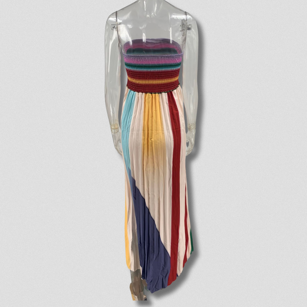 Asia™ | Abito lungo Premium multicolore
