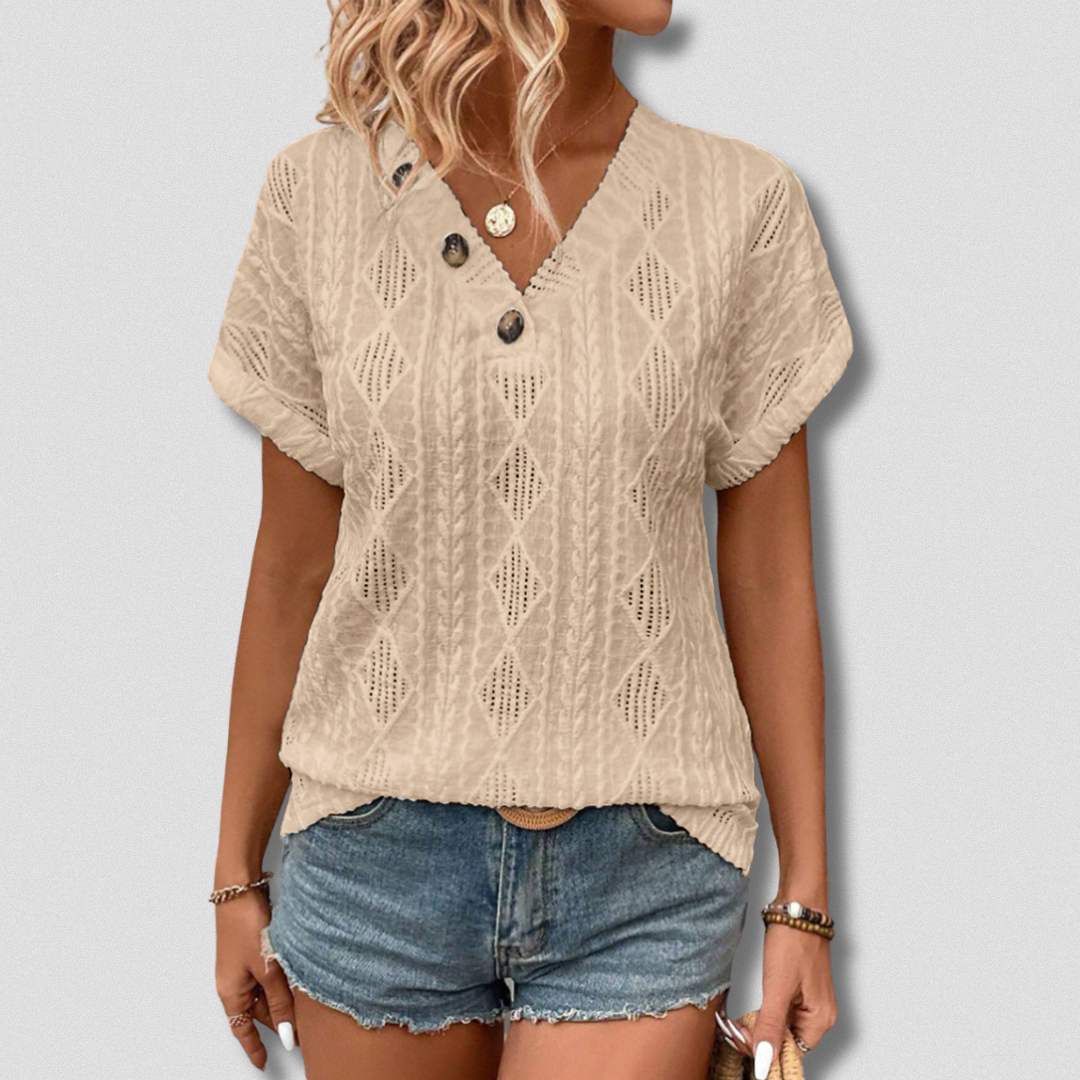 Ylenia™ | Maglia a manica corta premium da donna
