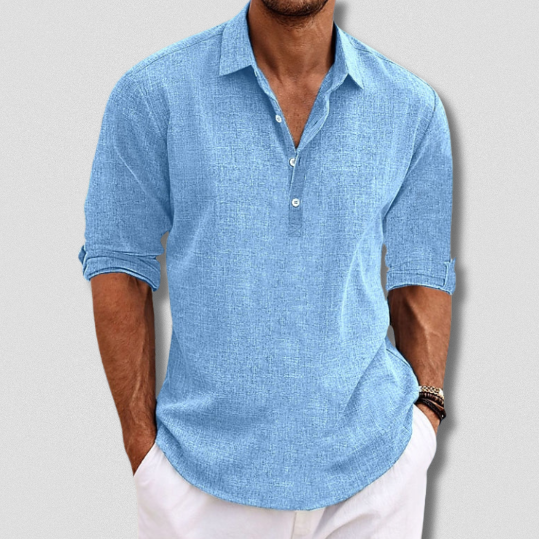 Venceslao™ | Camicia leggera premium da uomo