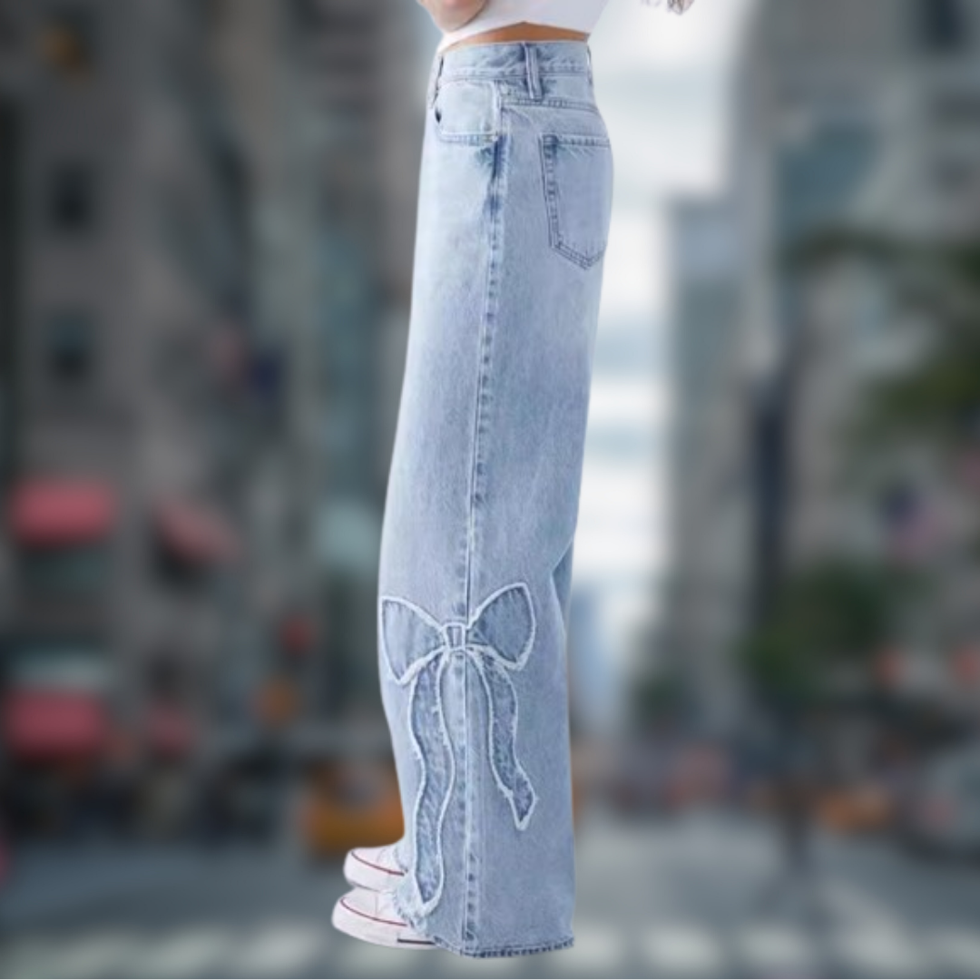 Nancy™ | Jeans retrò a gamba larga