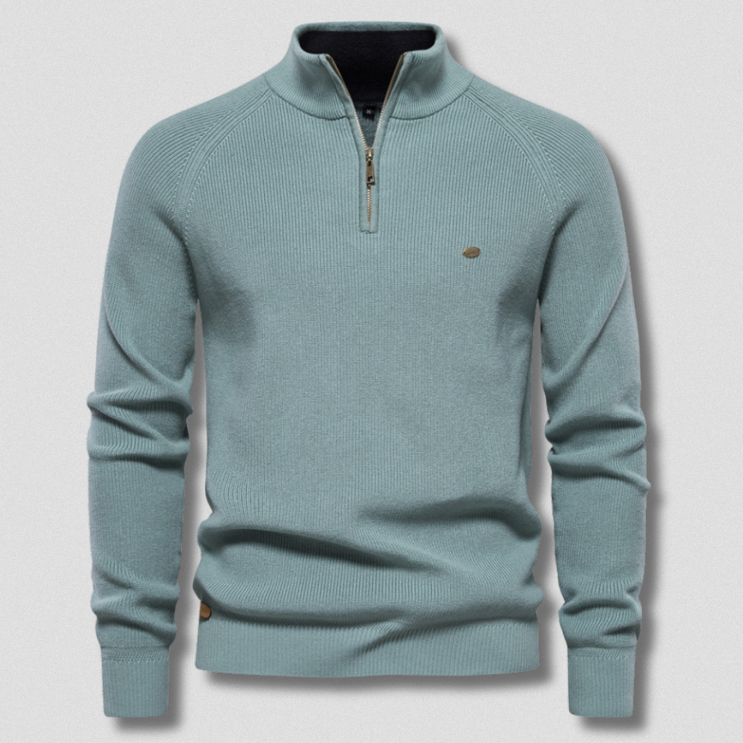 Galileo™ | Pullover artigianale minimal da uomo