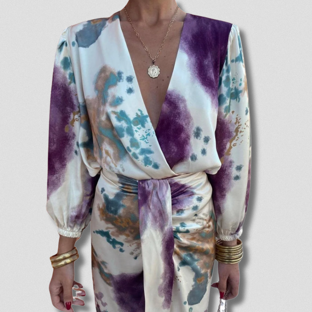 Lavinia™ | Abito elegante premium fantasia casual