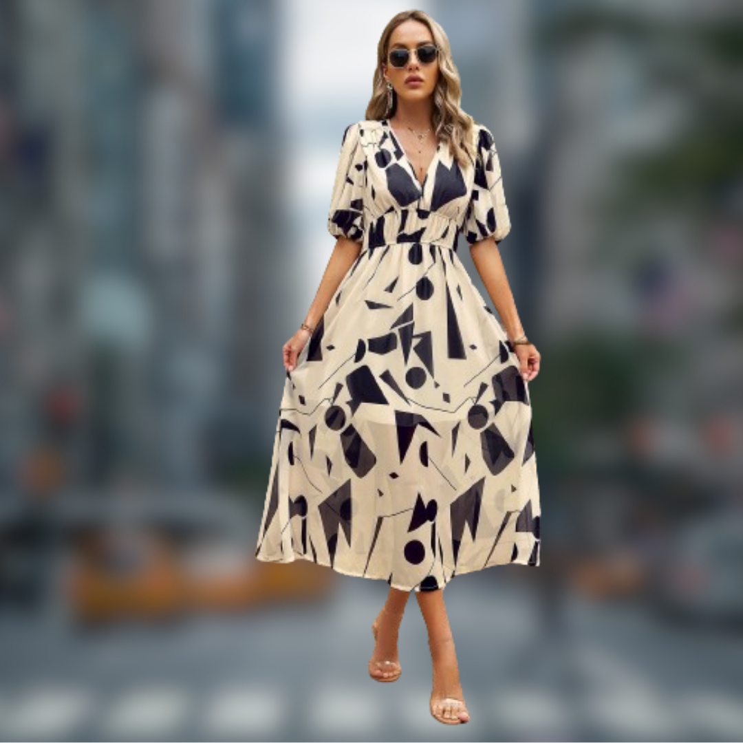 Camilla™ | Abito da sera con scollo a V