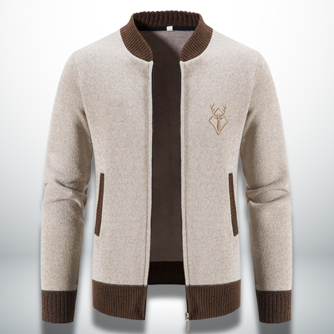 Luciano™ | Maglione elegante e confortevole con zip