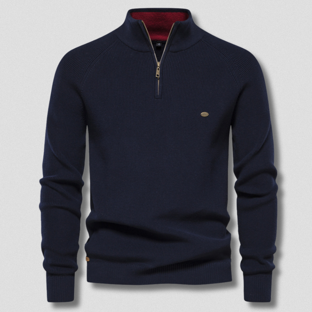 Galileo™ | Pullover artigianale minimal da uomo