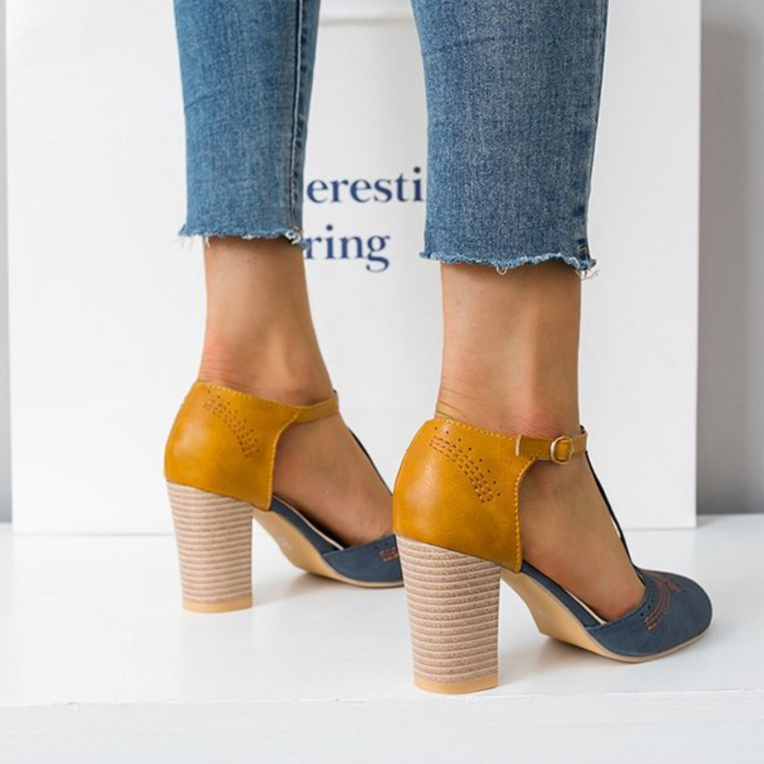 Grace™ | Tacco chiuso in stile retrò