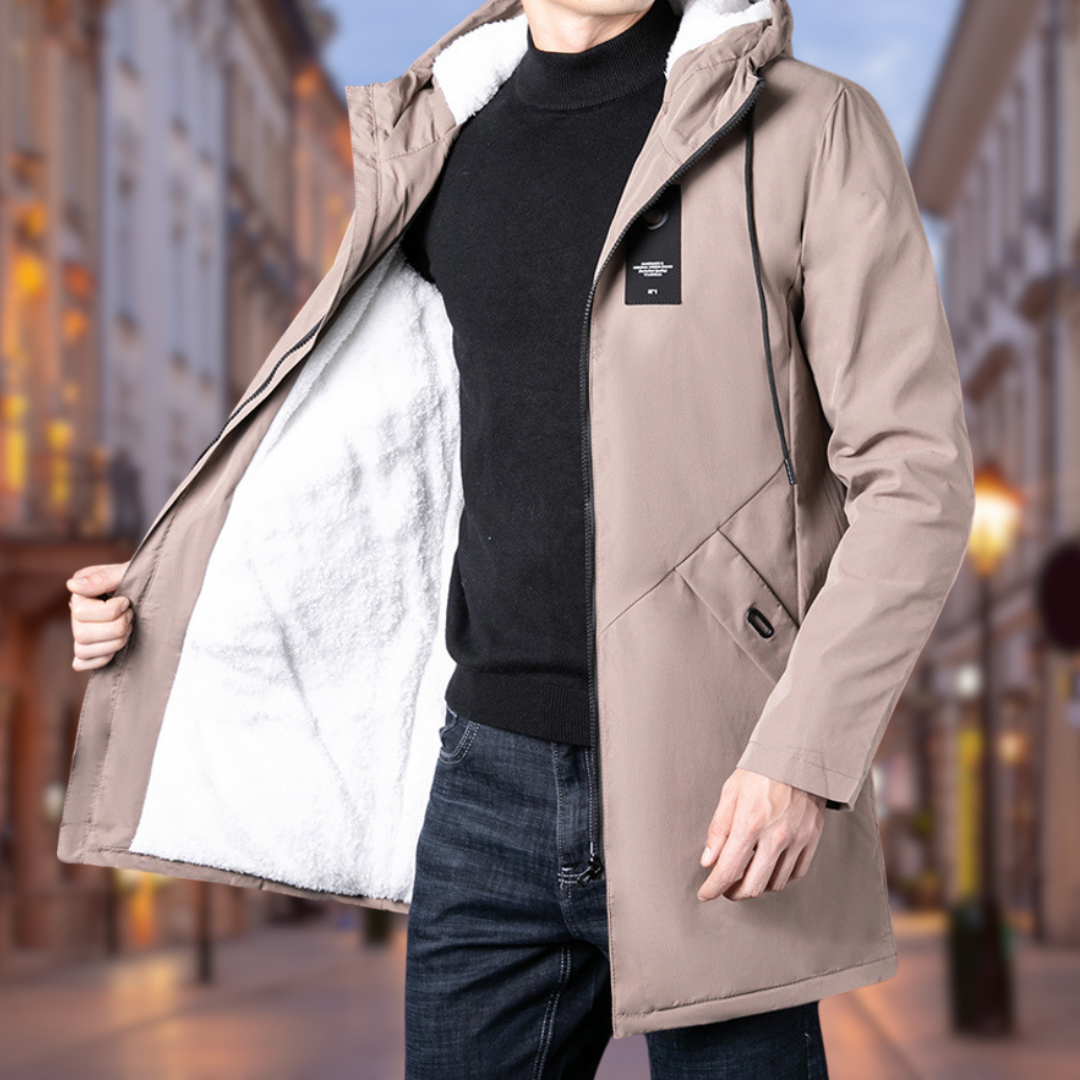 Sasha™ | Cappotto casual foderato da uomo