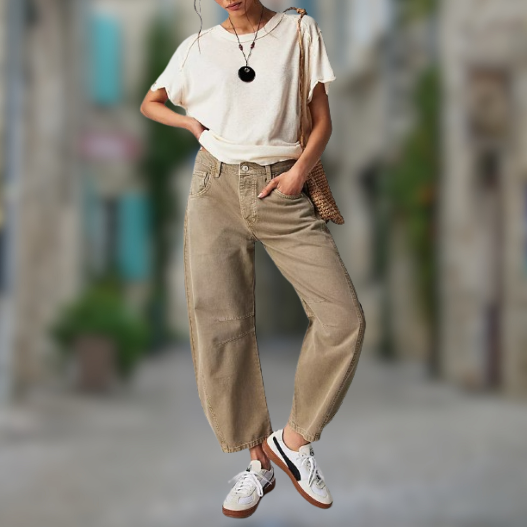Olivia™ | Jeans da donna a gamba larga