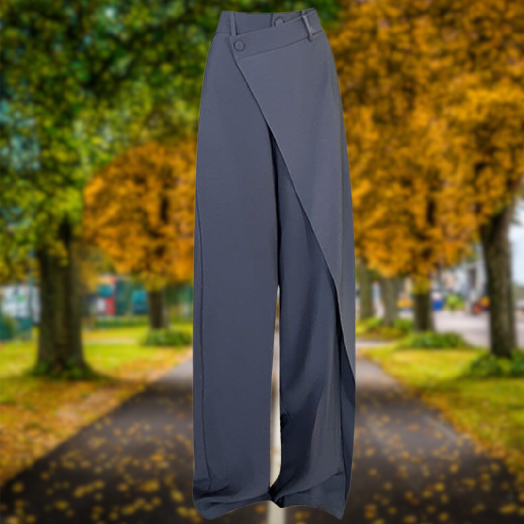 Matilde™ | Pantaloni asimmetrici a vita alta