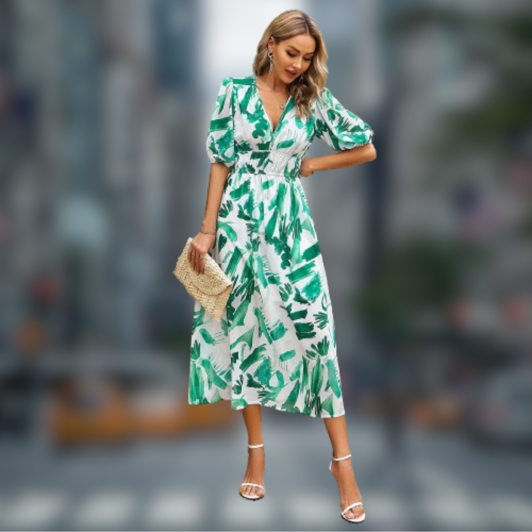 Camilla™ | Abito da sera con scollo a V