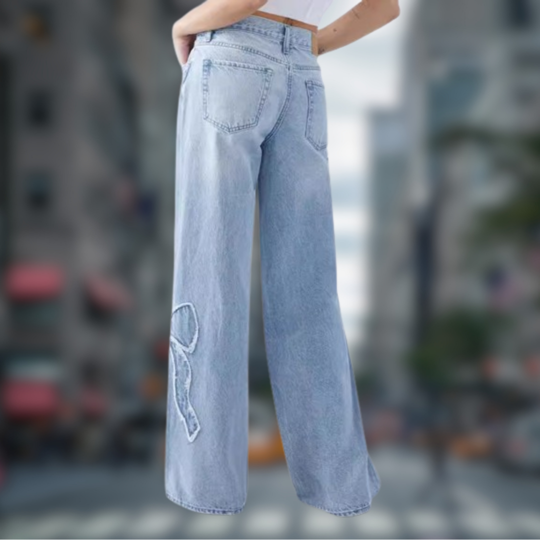 Nancy™ | Jeans retrò a gamba larga