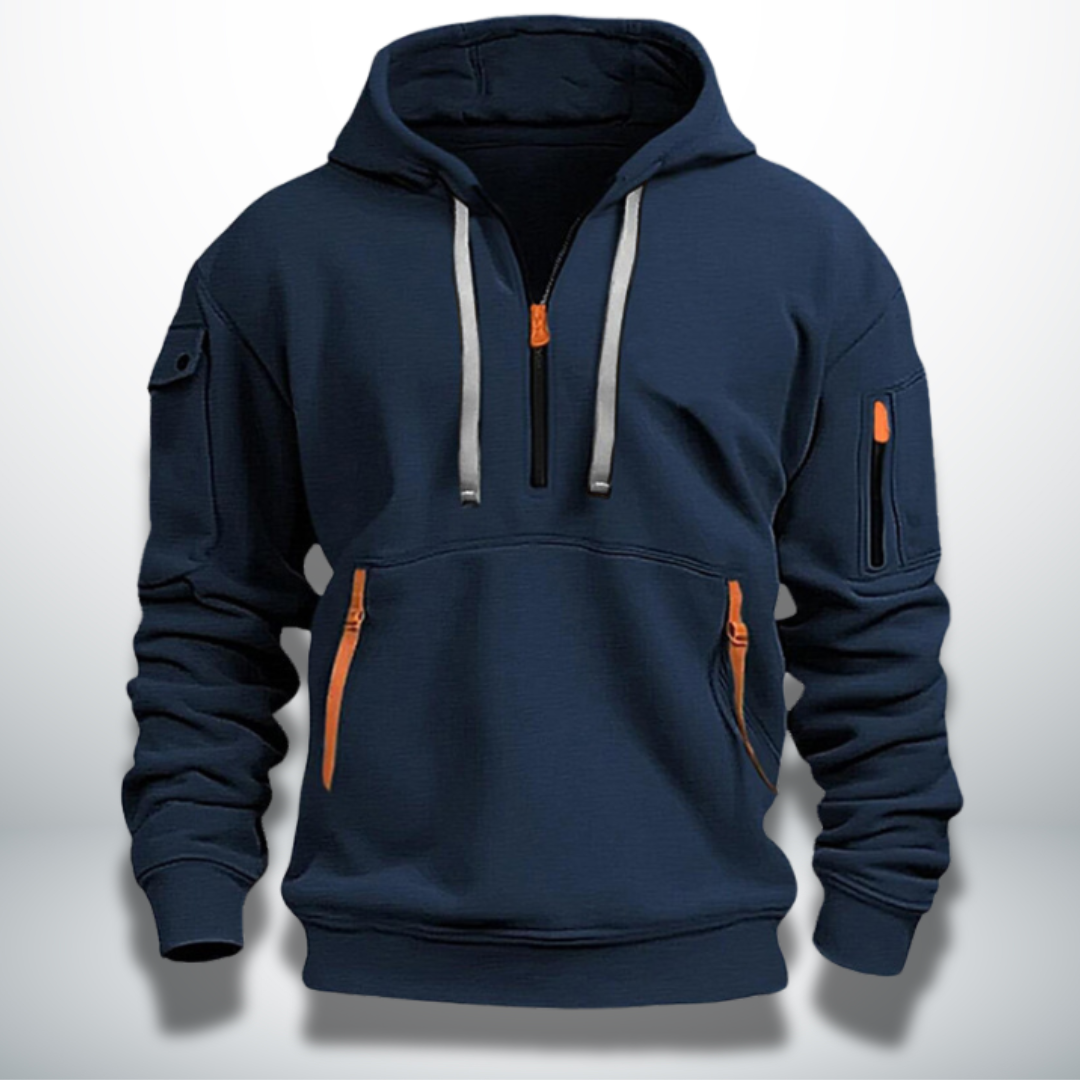 Roman™ | Felpa casual con cappuccio da uomo