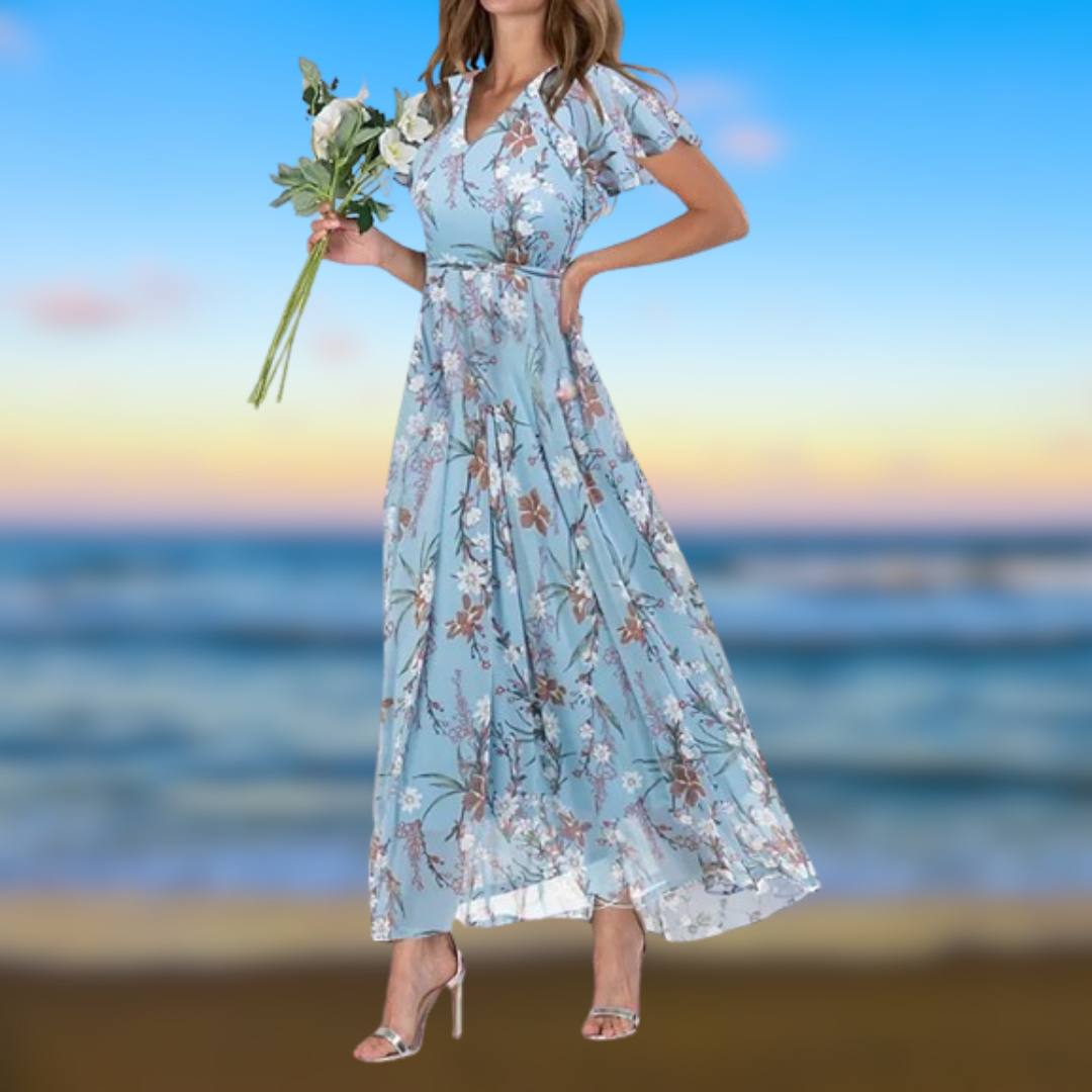 Alice™ | Abito elegante pattern floreale