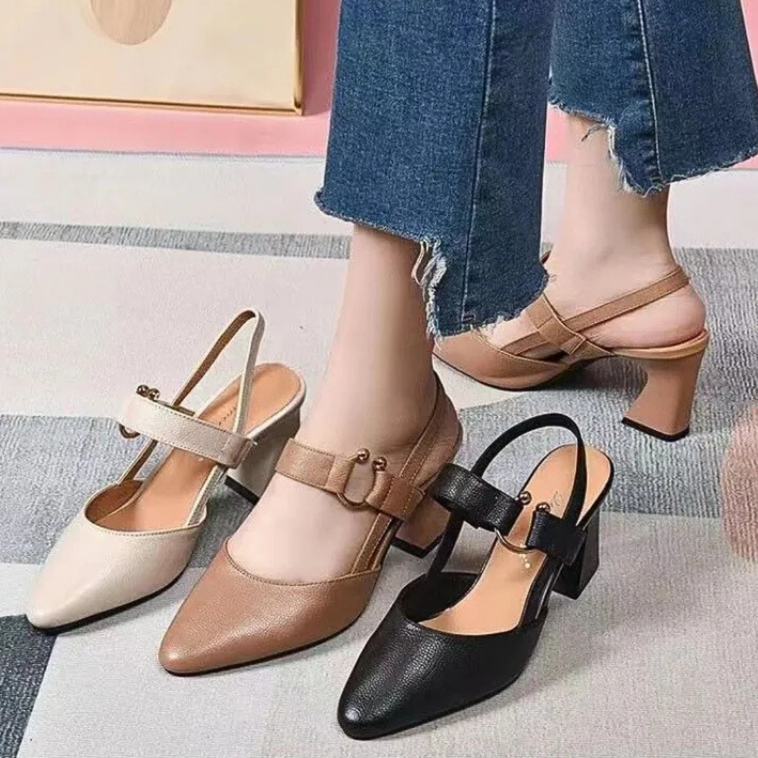 Marilena™ | Tacco piatto formale ed elegante