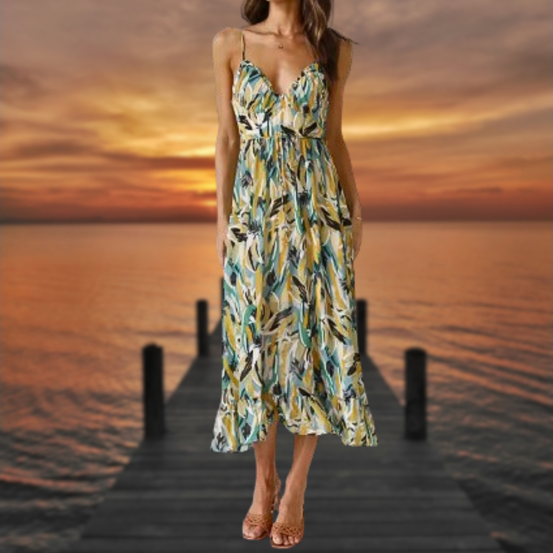 Esther™ | Abito da sera con fantasia Boho