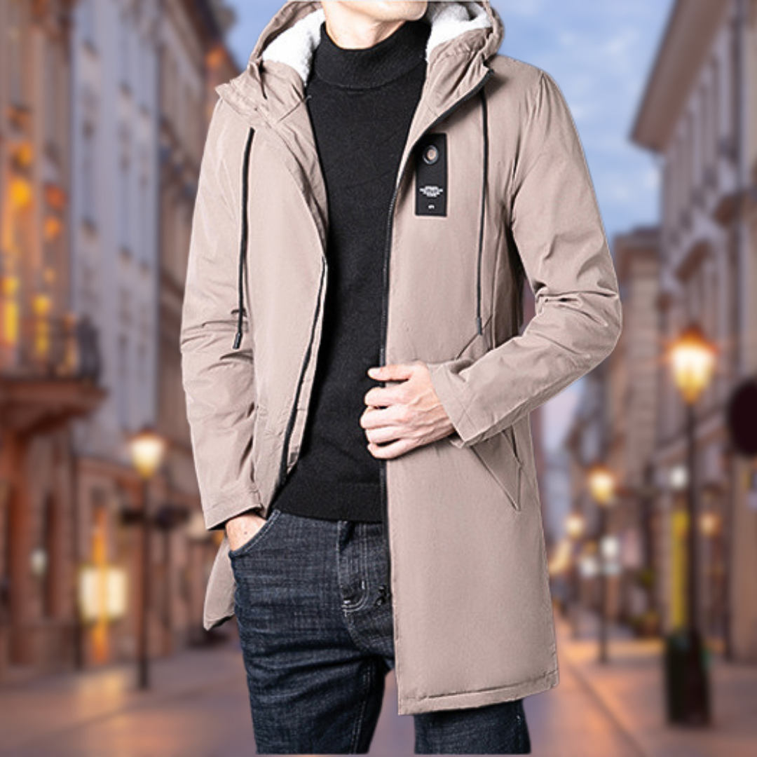 Sasha™ | Cappotto casual foderato da uomo