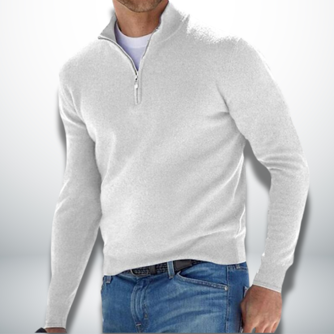 Sebastiano™ | Pullover casual da uomo con zip