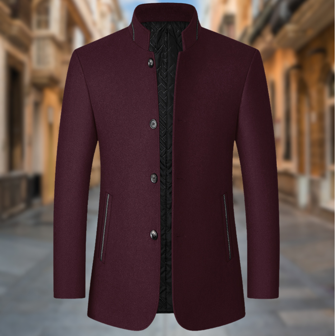 Leandro™ | Cappotto caldo ed elegante da uomo