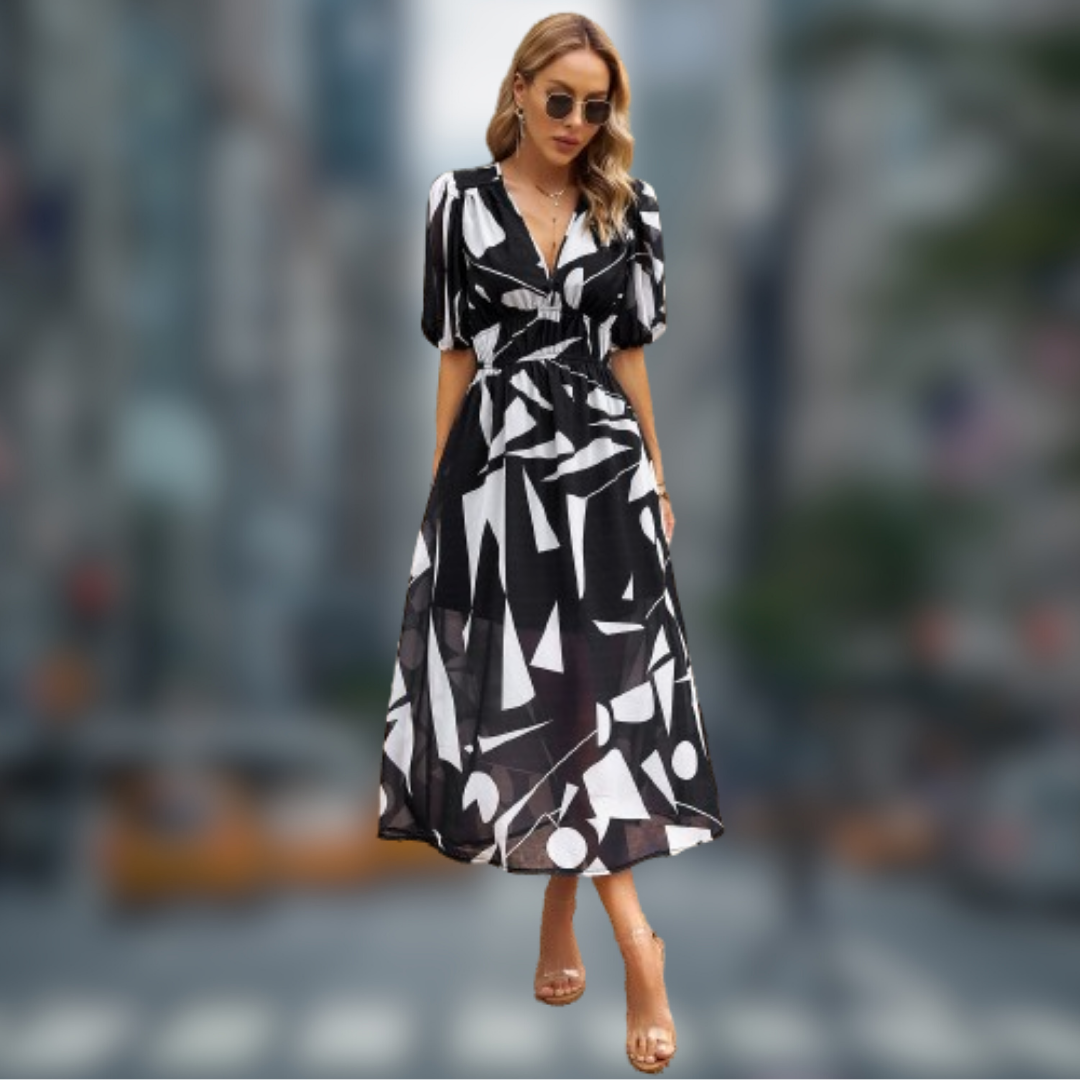 Camilla™ | Abito da sera con scollo a V