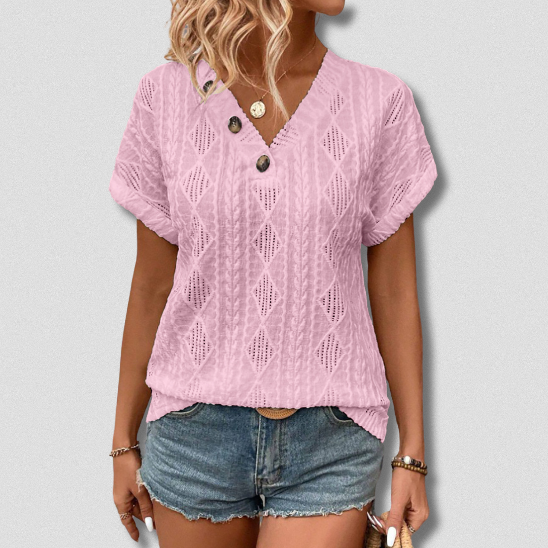 Ylenia™ | Maglia a manica corta premium da donna