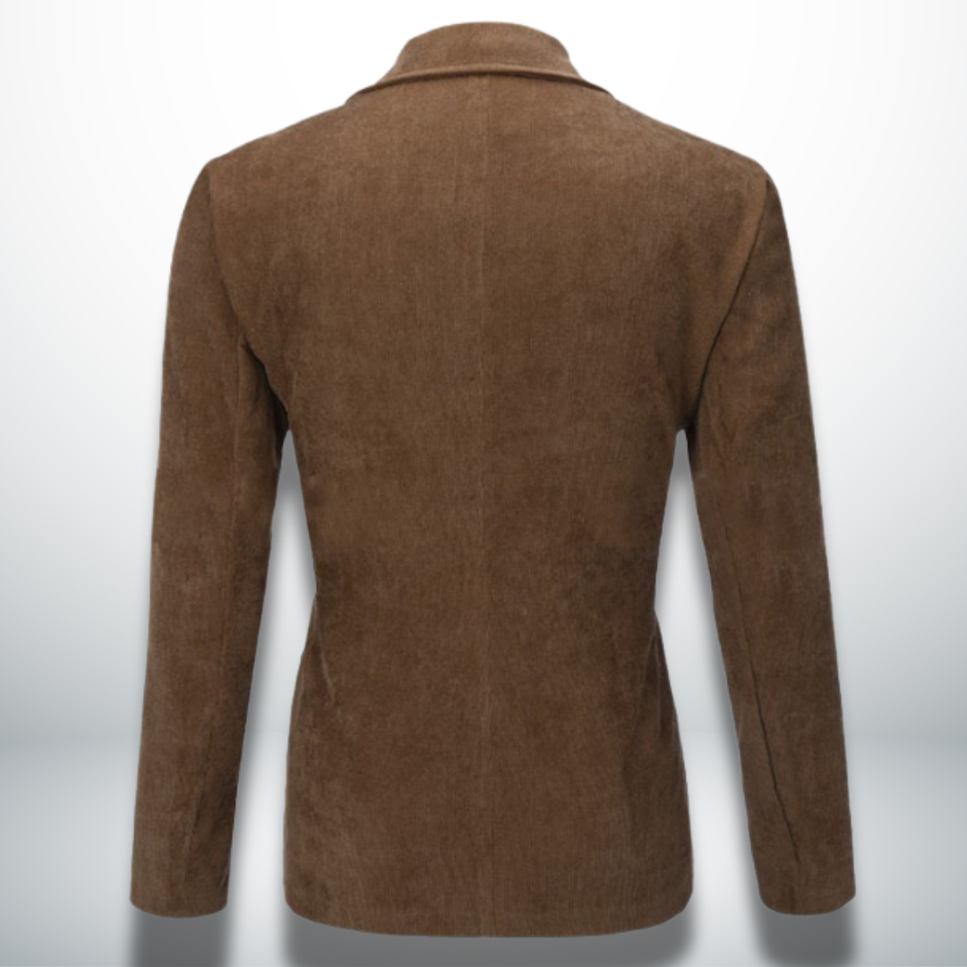 Emanuele™ | Giacca elegante con effetto velluto
