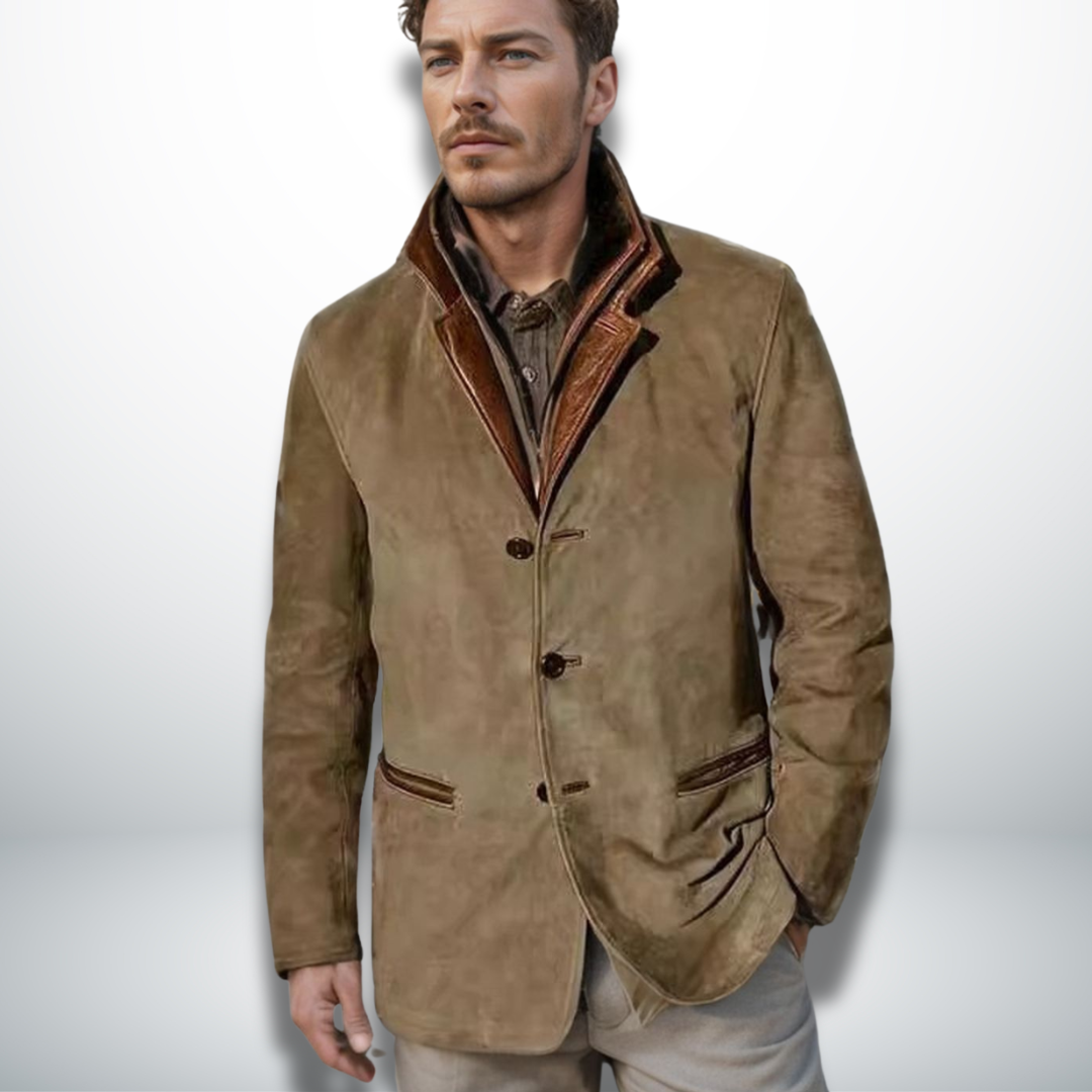 Arnaldo™ | Giacca da uomo ad effetto vintage