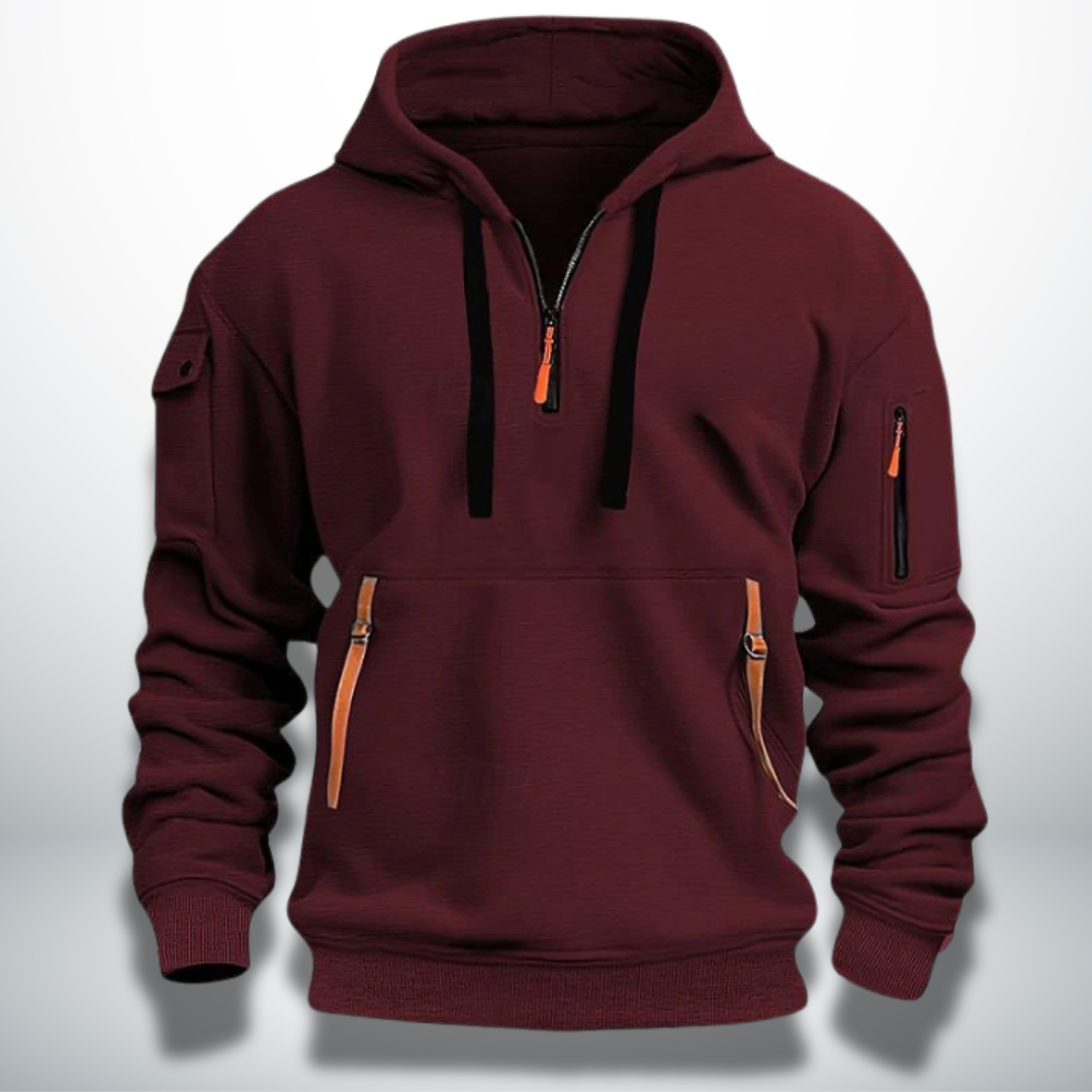 Roman™ | Felpa casual con cappuccio da uomo