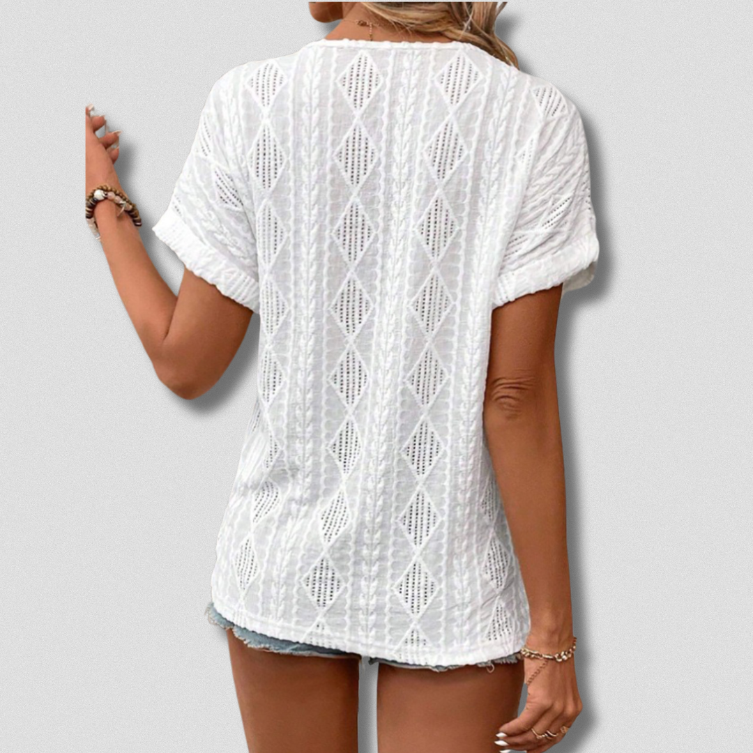 Ylenia™ | Maglia a manica corta premium da donna