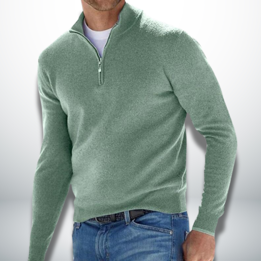 Sebastiano™ | Pullover casual da uomo con zip
