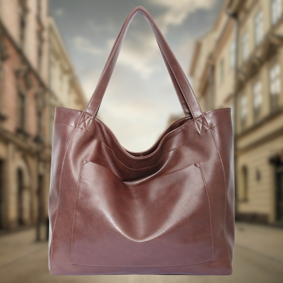 Sarah™ | Borsa da donna con effetto morbida pelle