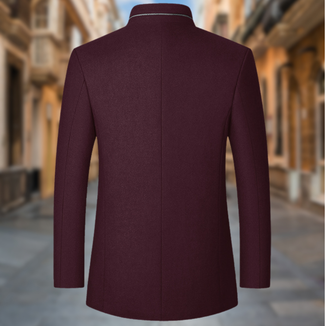 Leandro™ | Cappotto caldo ed elegante da uomo
