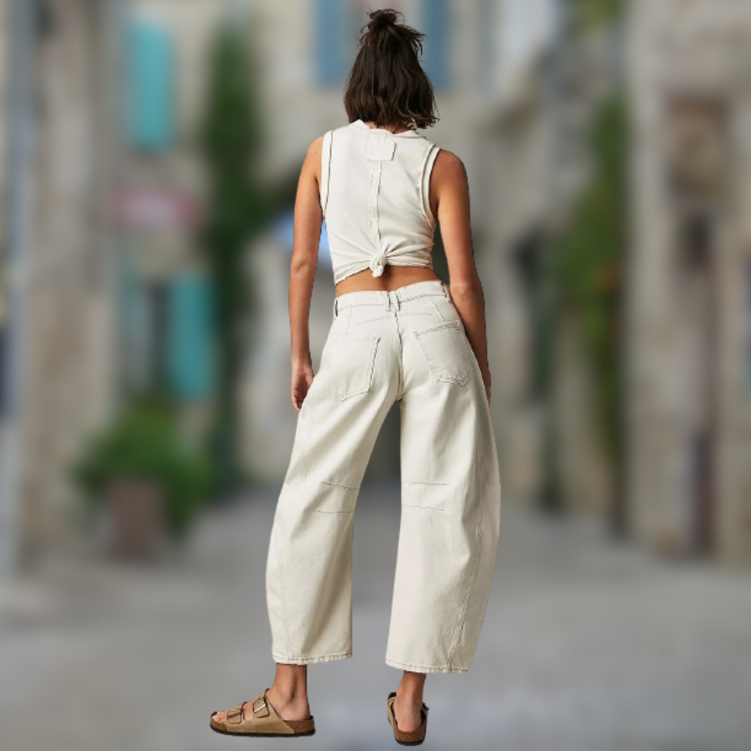 Olivia™ | Jeans da donna a gamba larga