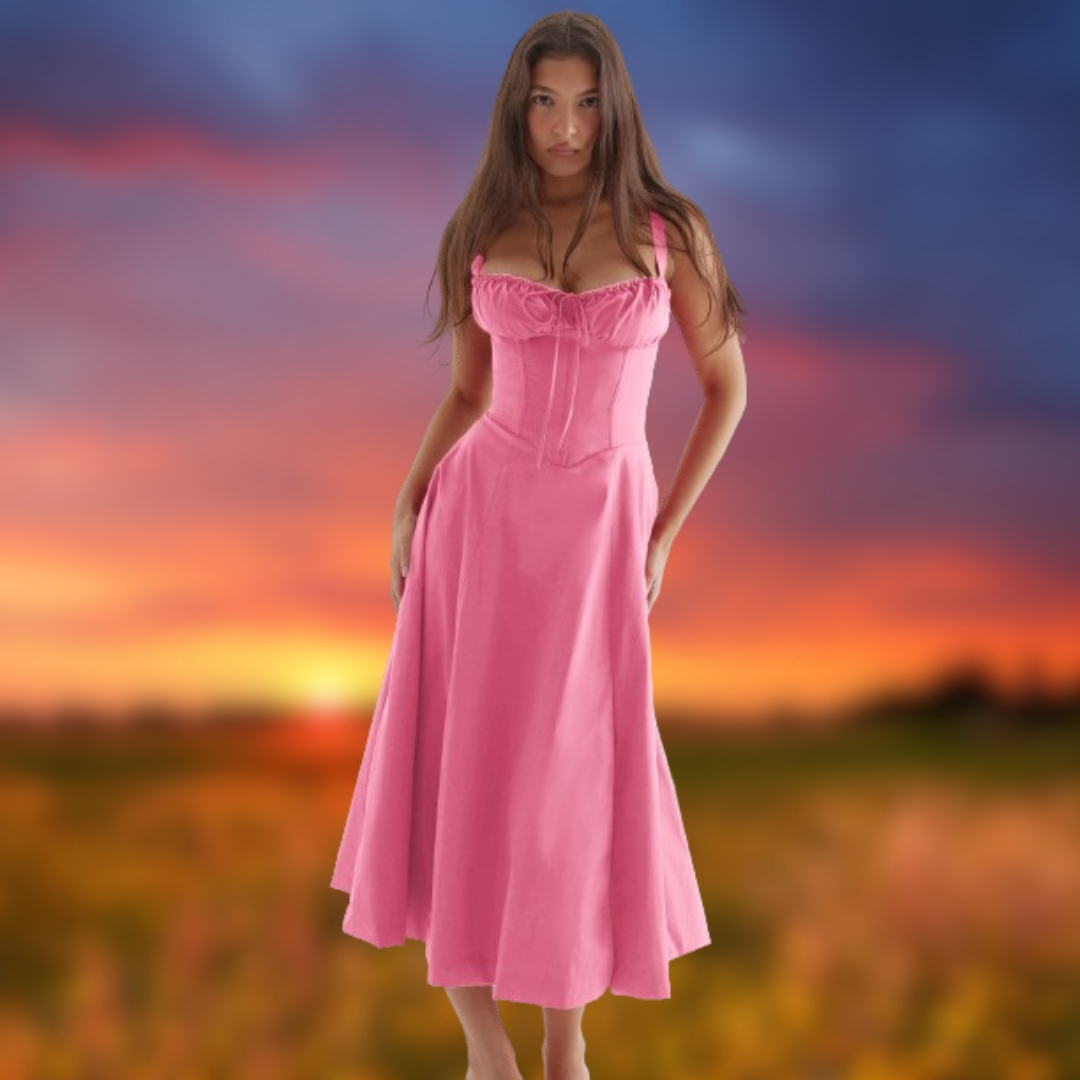 Carmen™ | Abito elegante da sera con spalline