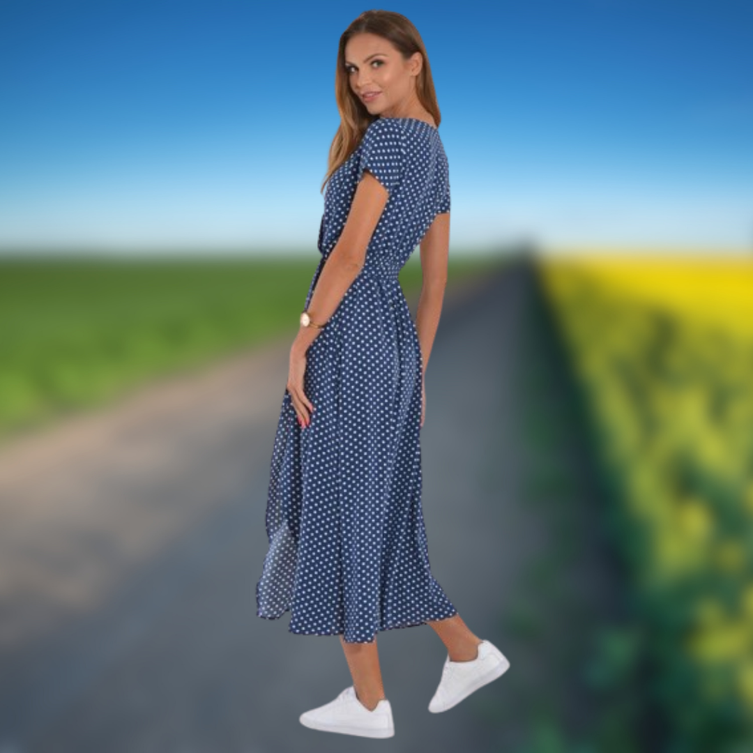 Lia™ | Abito estivo con fantasia floreale