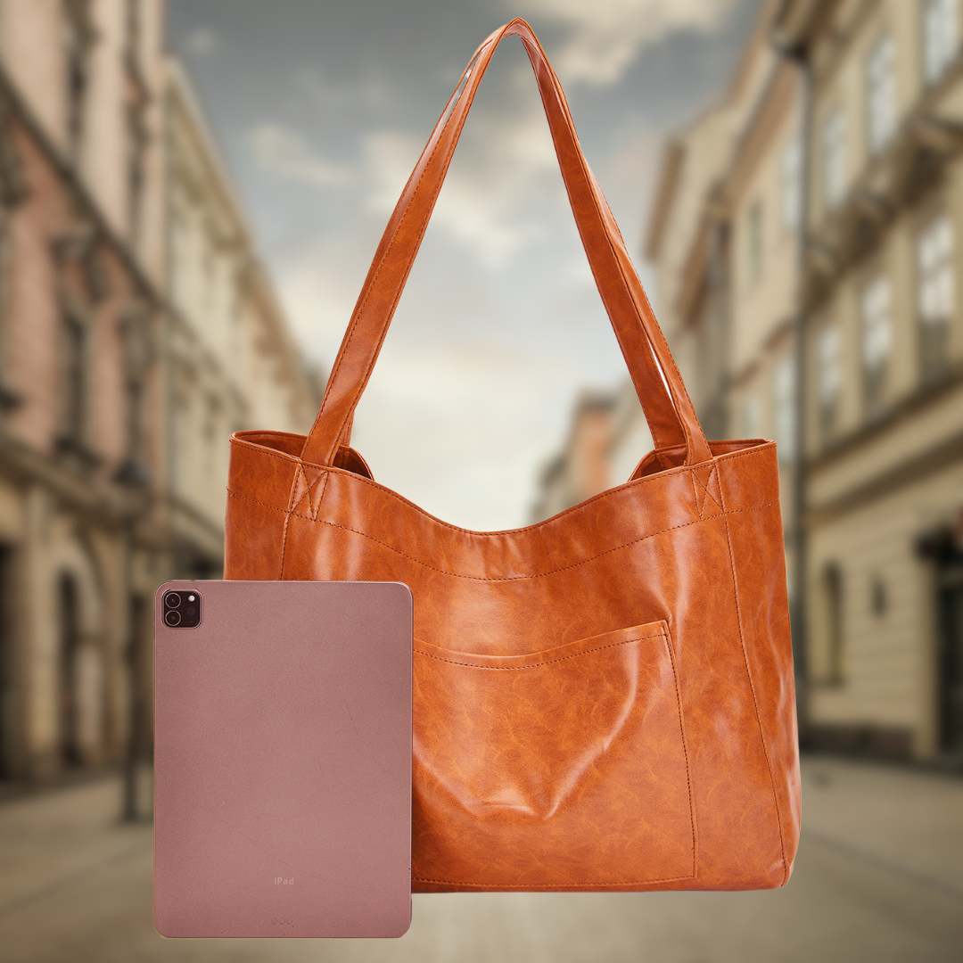 Sarah™ | Borsa da donna con effetto morbida pelle